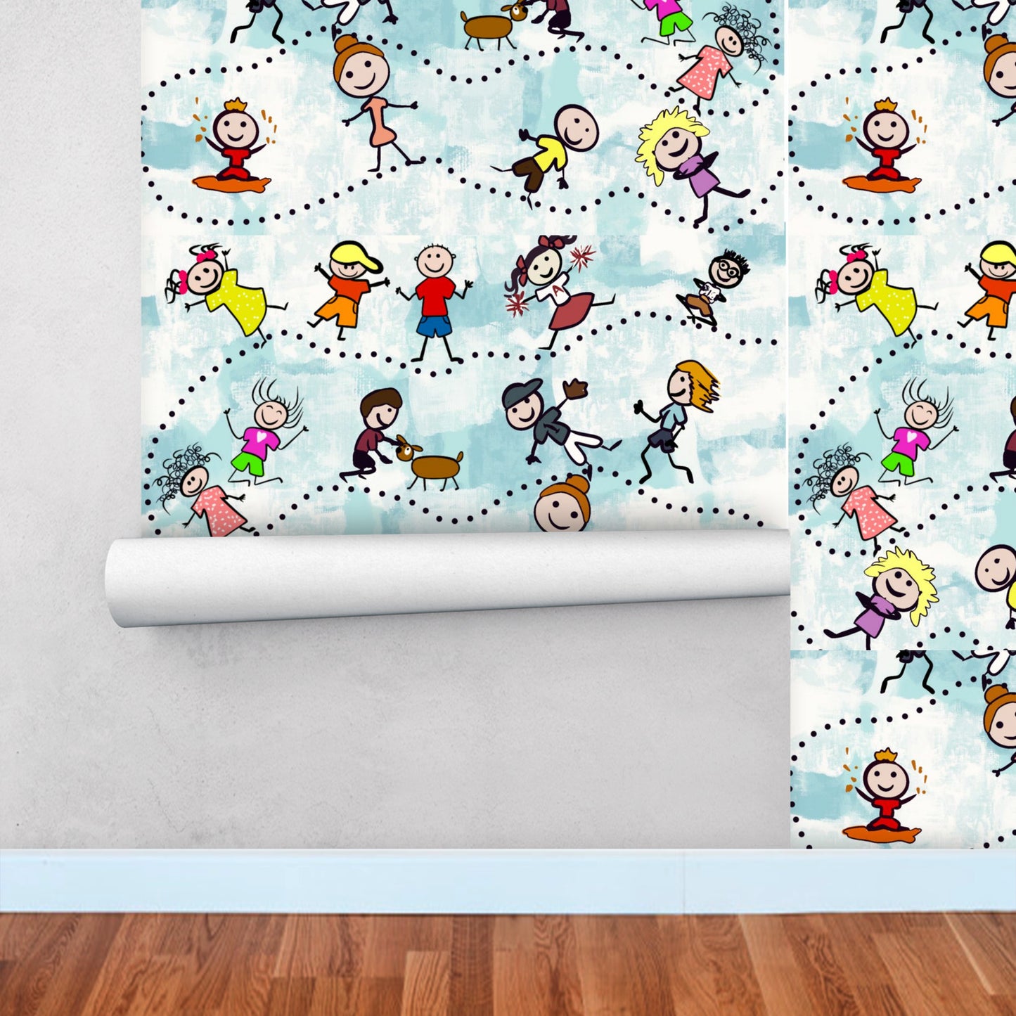 Kids having fun Wallpaper