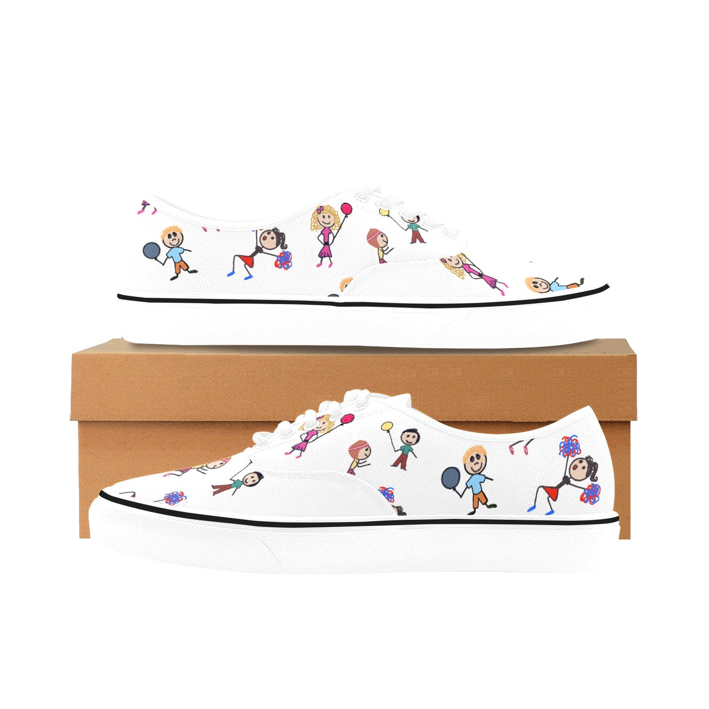 Fun Kids Classic Canvas Low Top Shoe