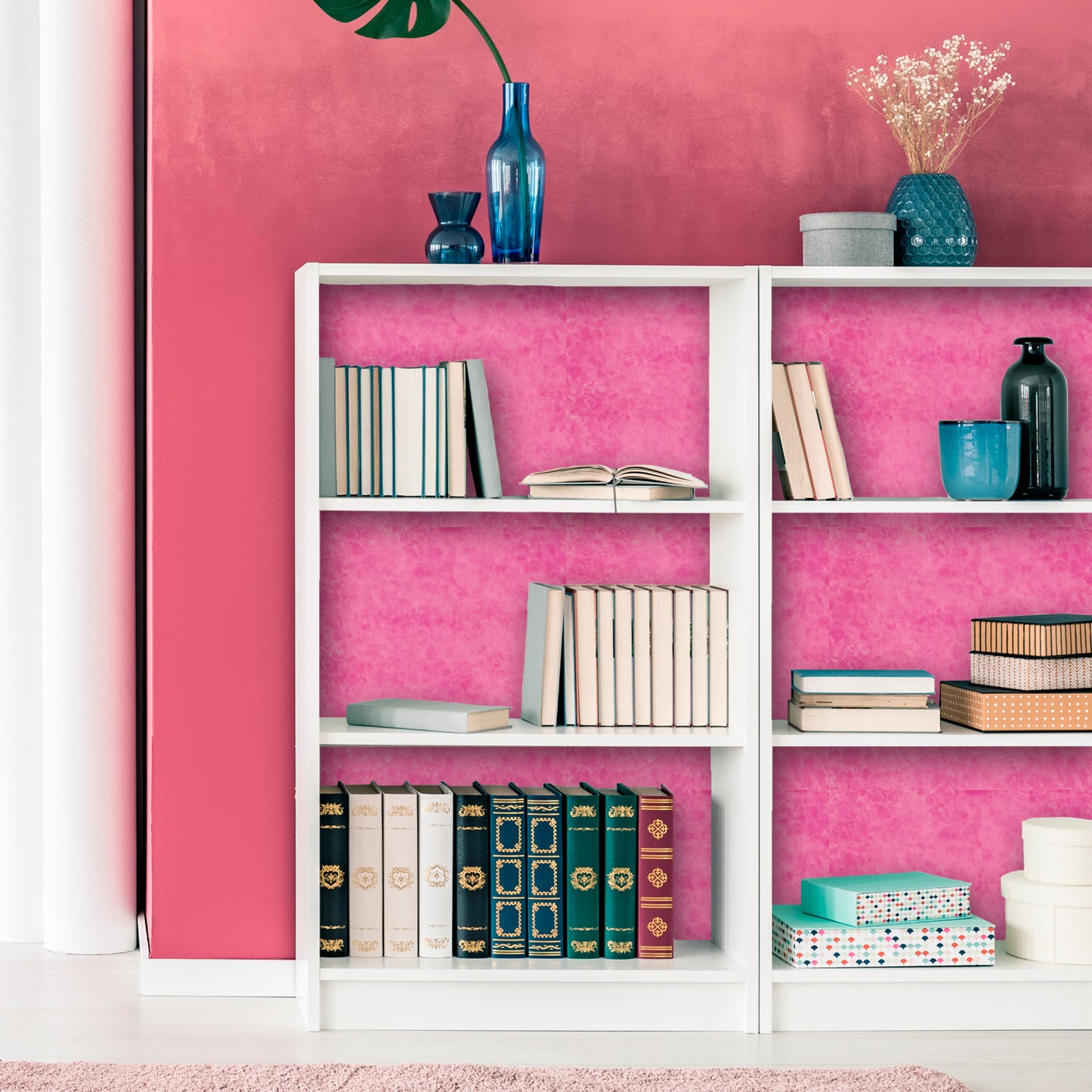 Hot pink Wallpaper Panels