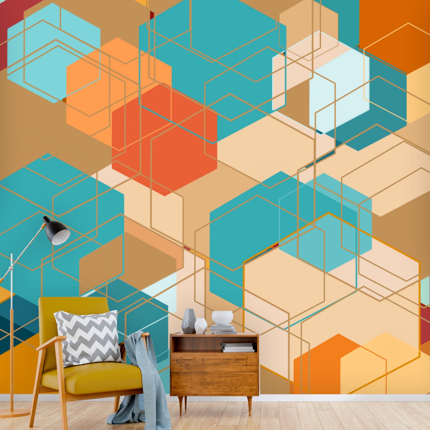 Abstract Wall Murals