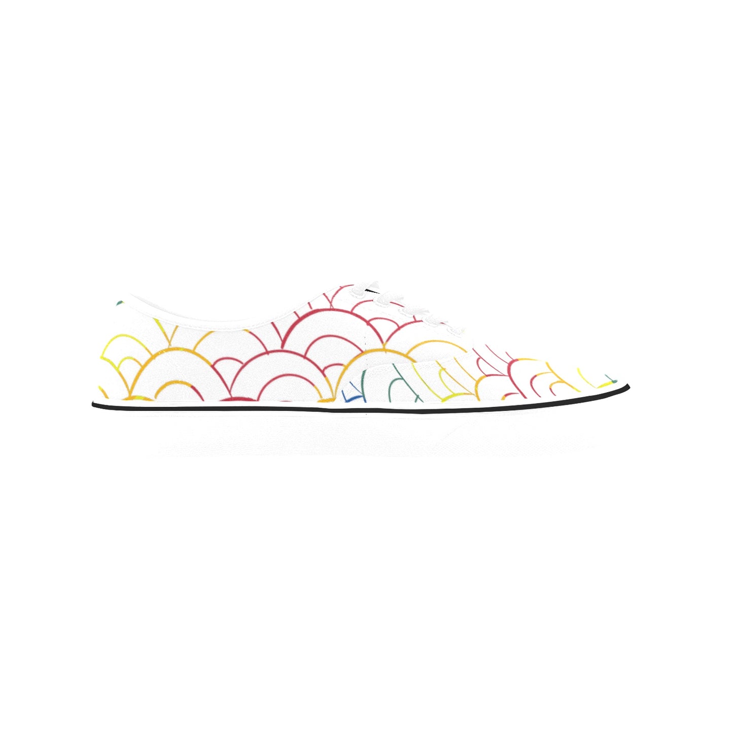 Unisex Classic Canvas Low Top Shoes rainbow