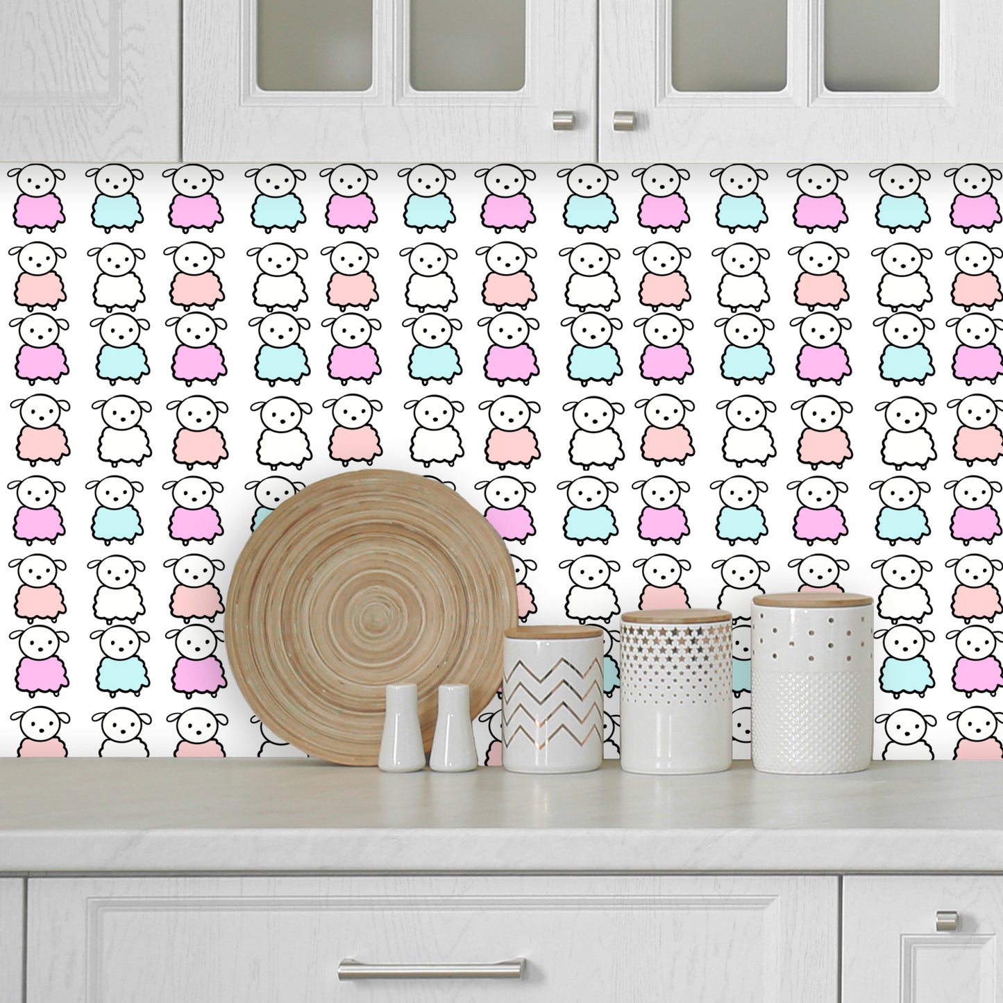 Counting sheep Wallpaper