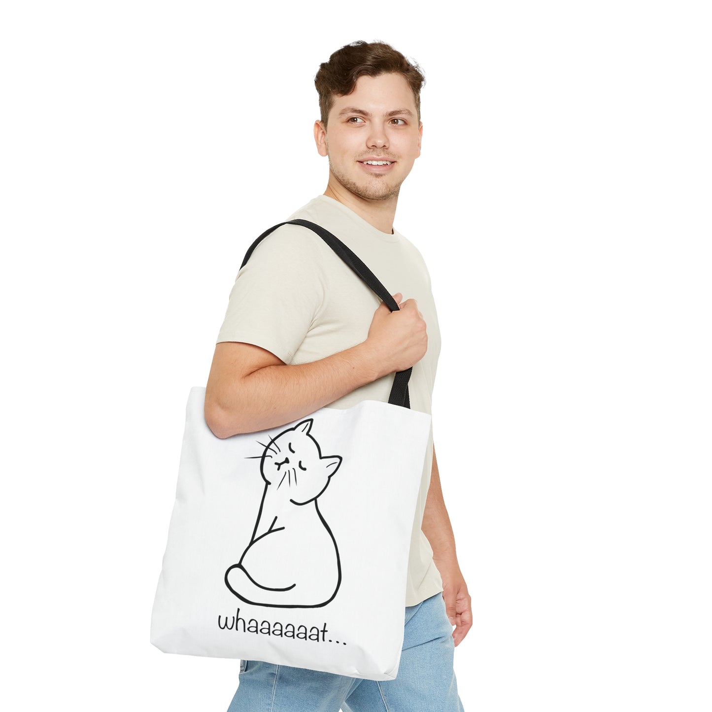 Cranky Cat Tote Bag