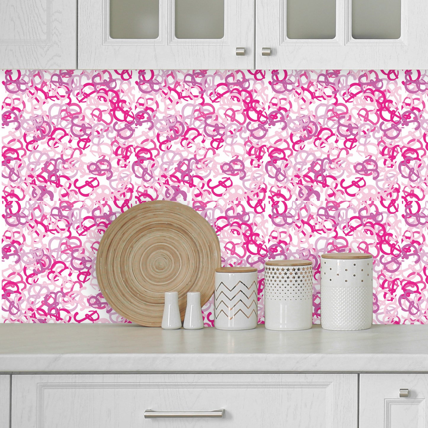 B Girl peel and stick Wallpaper Panels