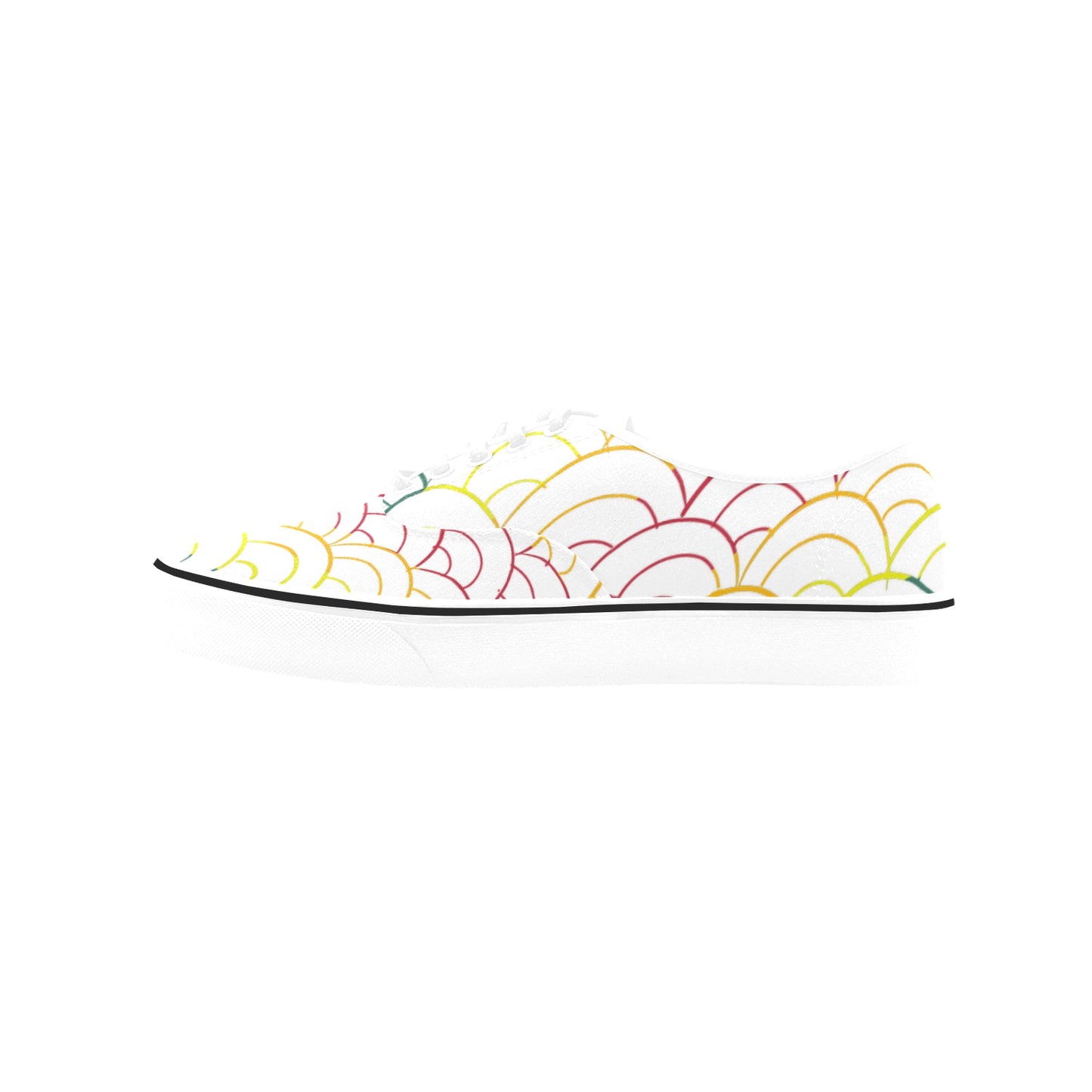 Unisex Classic Canvas Low Top Shoes rainbow