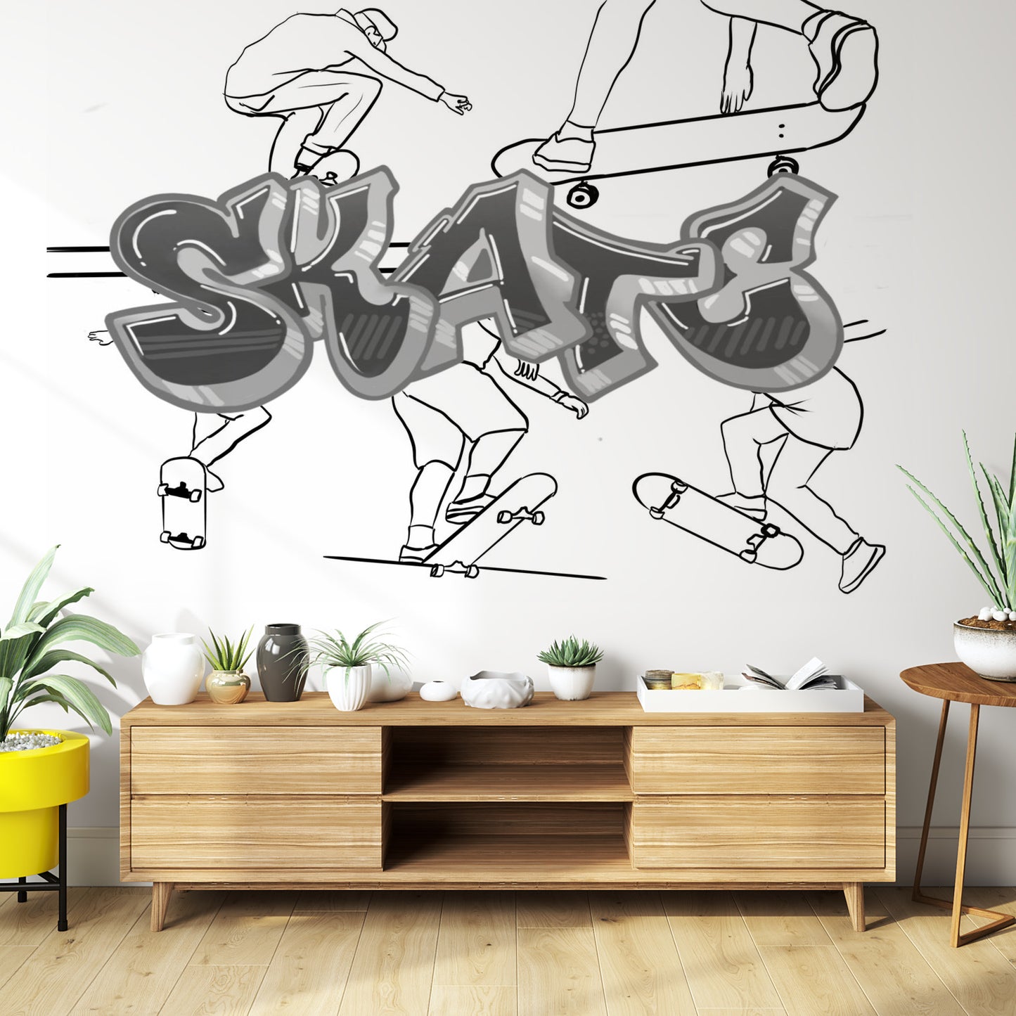 Color my Walls SKATE Wall Murals