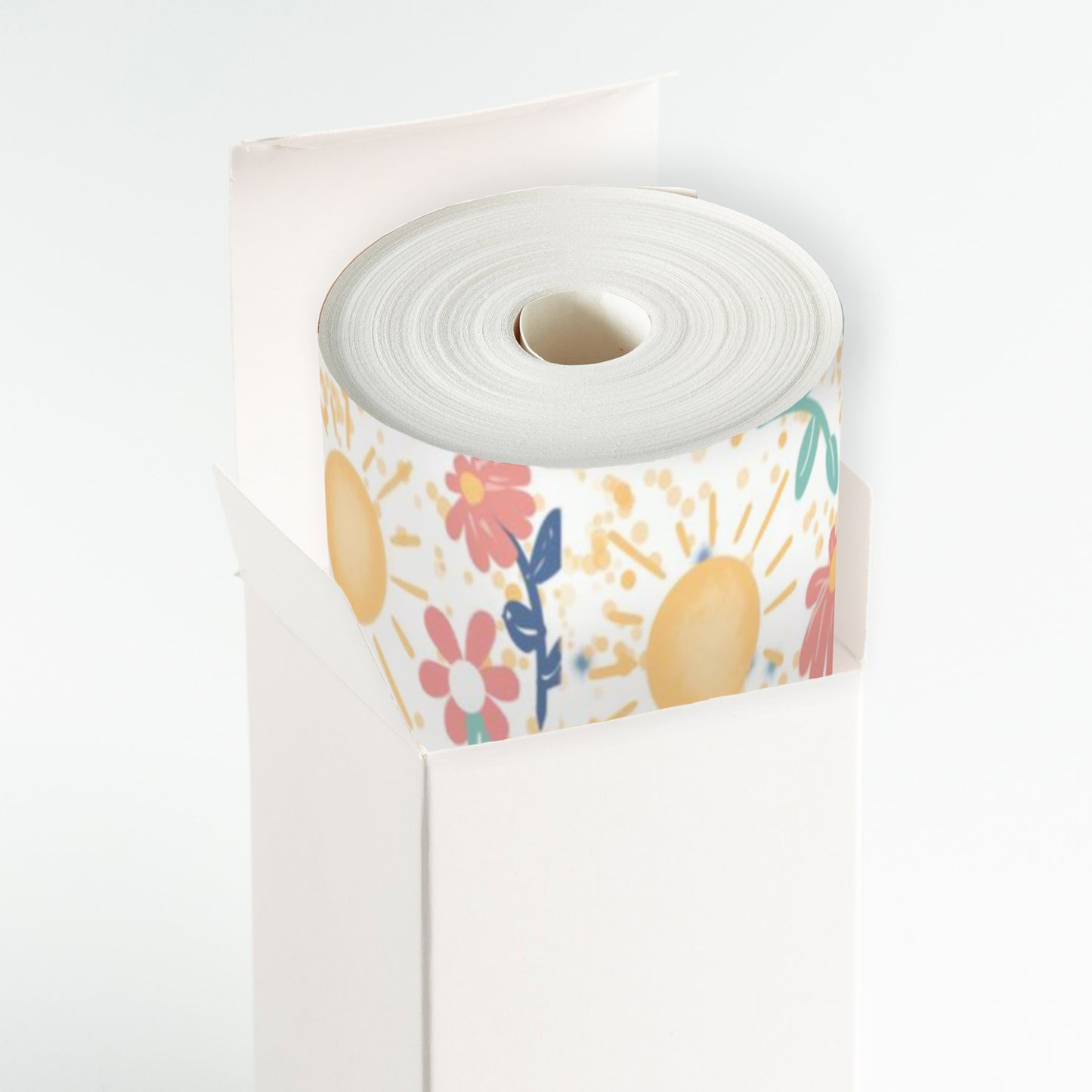 Dainty Spring Flowers Peel and Stick Wallpaper Roll