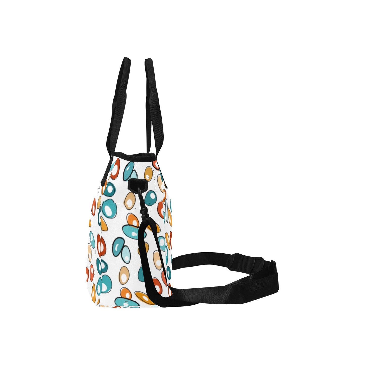 Retro Tote Bag with Shoulder Strap