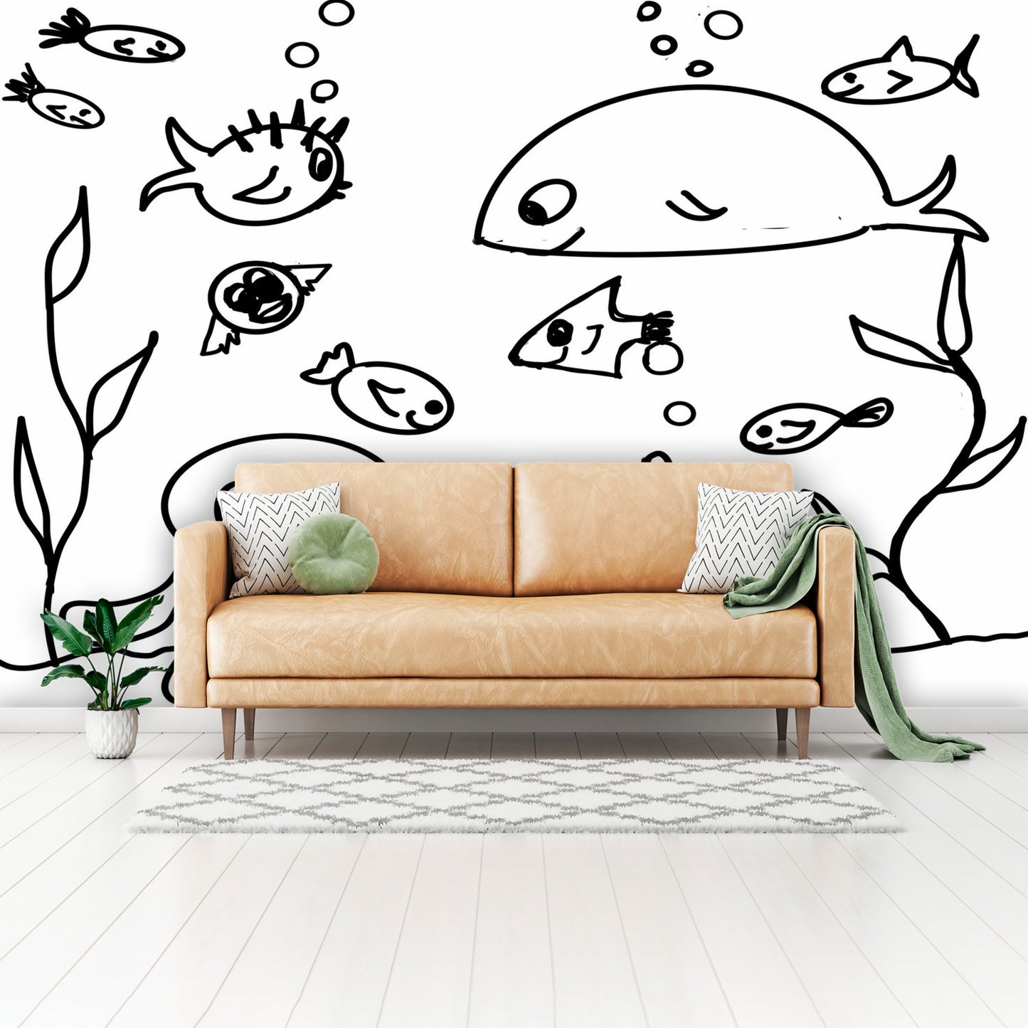 Color my Walls Baby Ocean Wall Murals