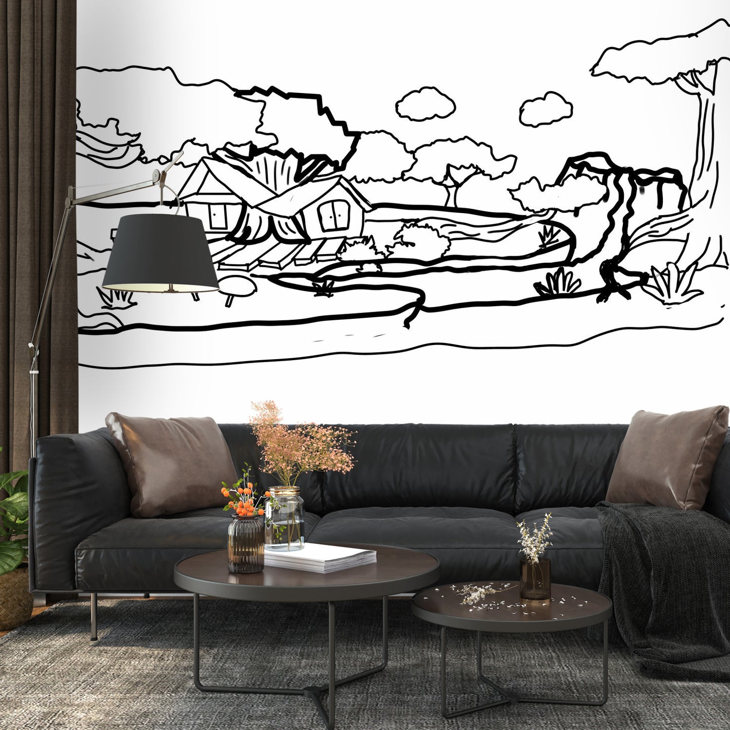 Color my Walls Secret Island Wall Murals