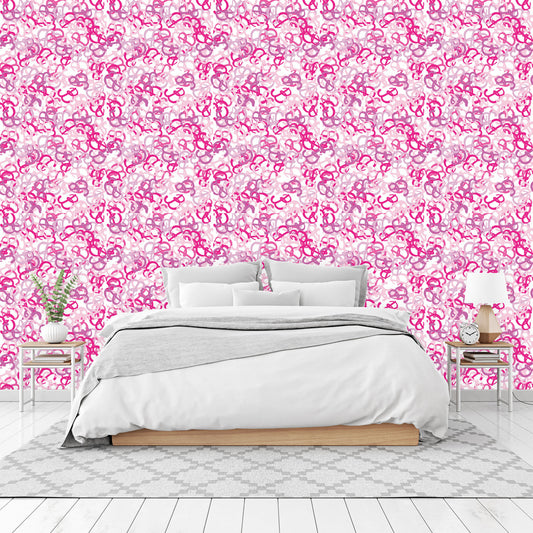 B Girl peel and stick Wallpaper Panels