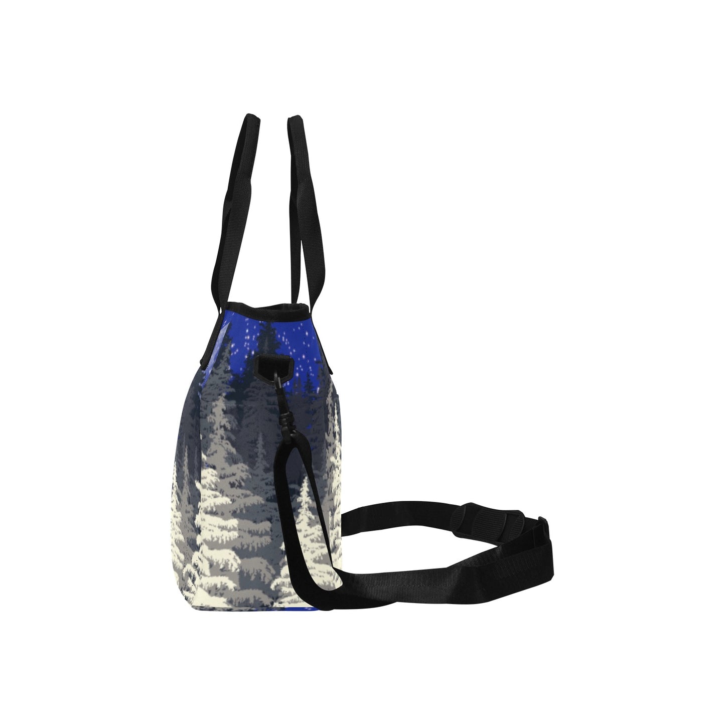 Forest Tote Bag with Shoulder Strap (1724)