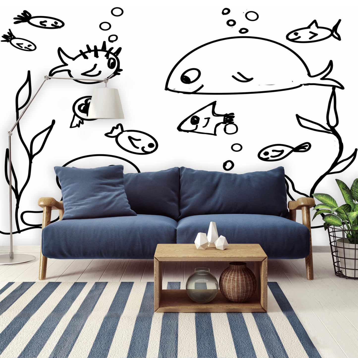 Color my Walls Baby Ocean Wall Murals