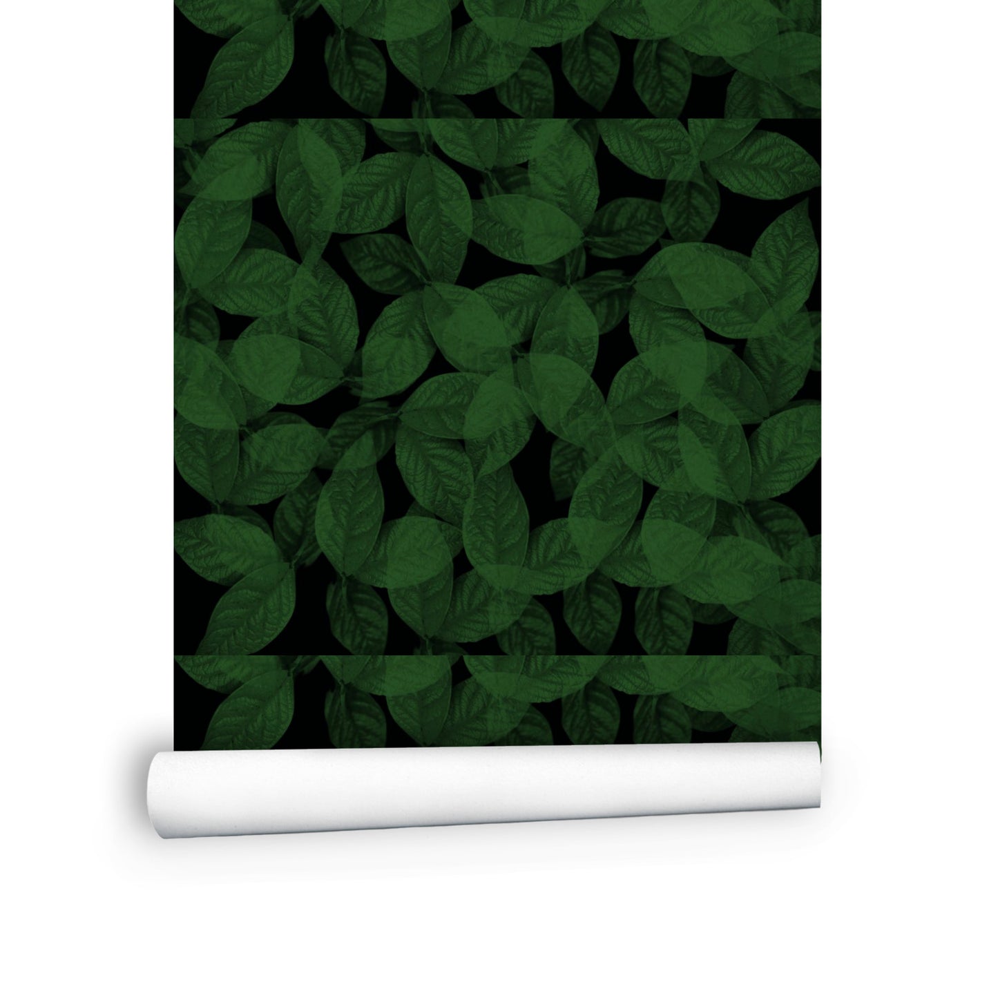 Moody Green leaves Wallpaper Panels