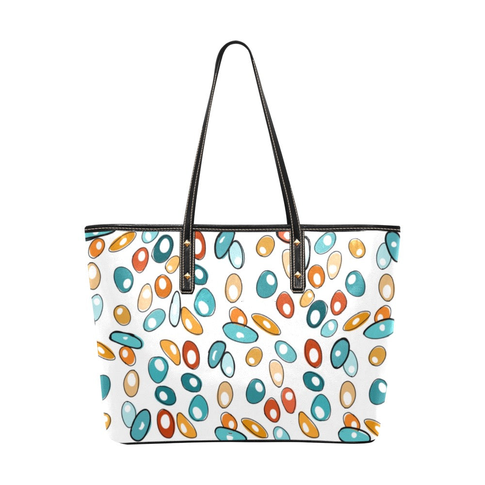 Retro Leather Tote Bag