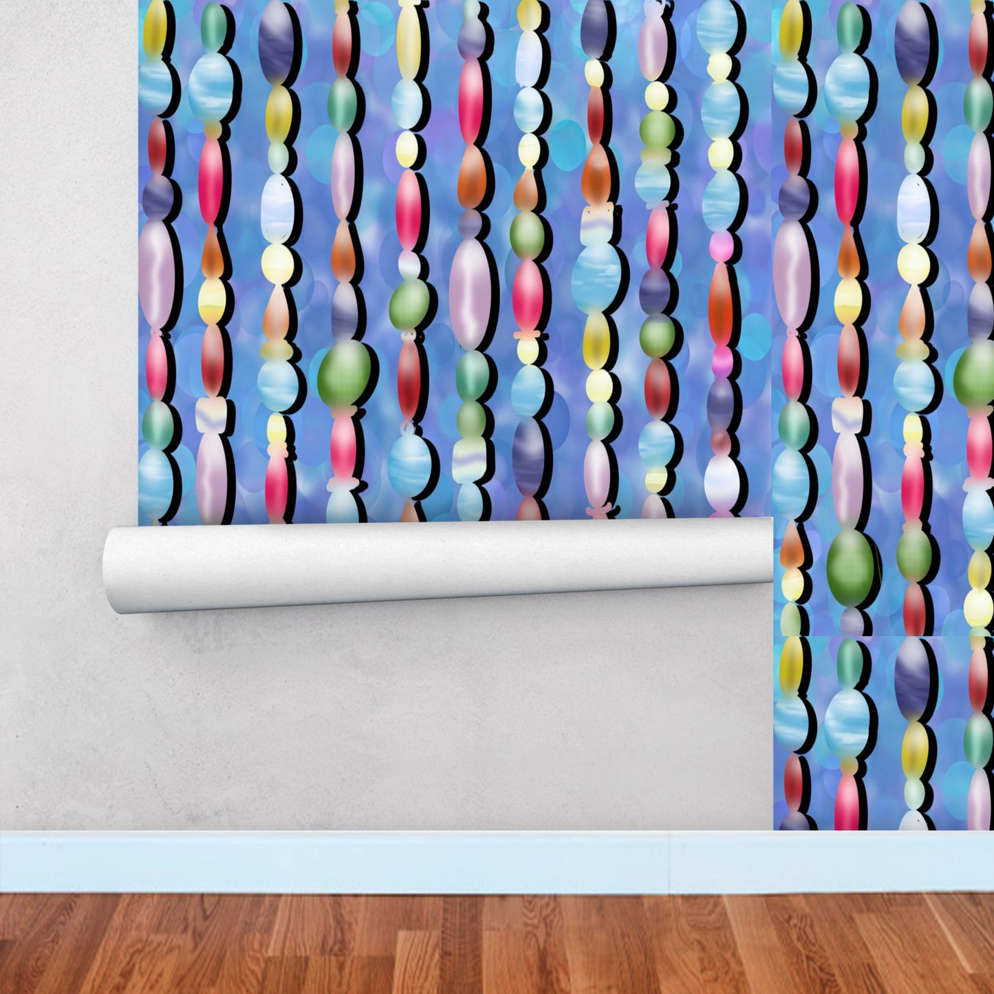 Beaded Garland Wallpaper