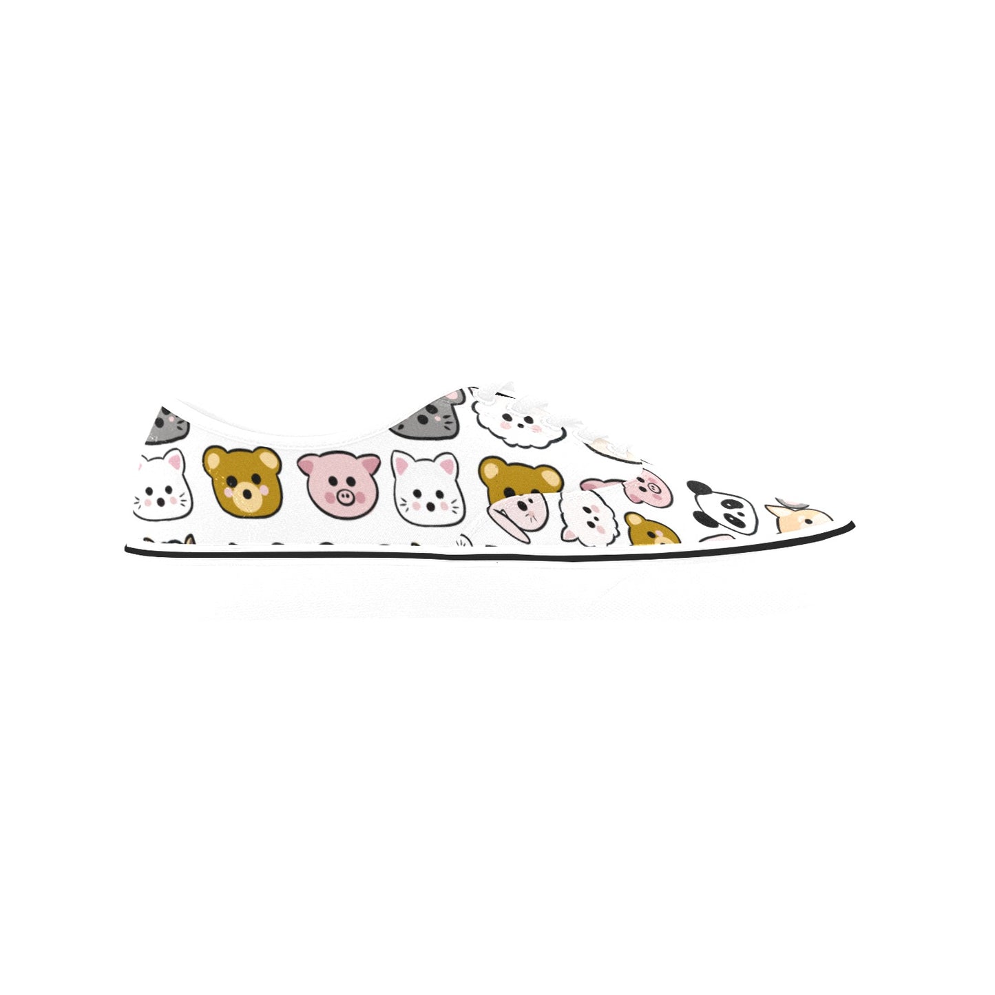 Classic Canvas Low Top Shoe Unisex Baby Animals