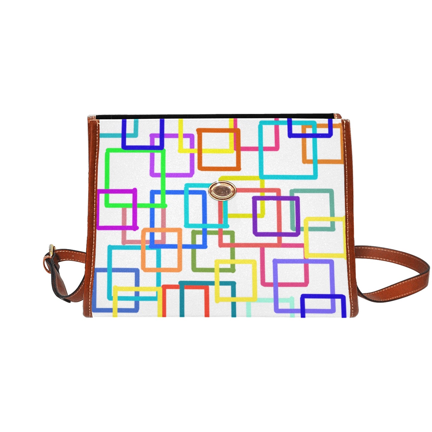 Waterproof Canvas Bag- squares