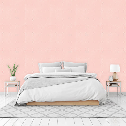 Precious Pink Dotted Wallpaper