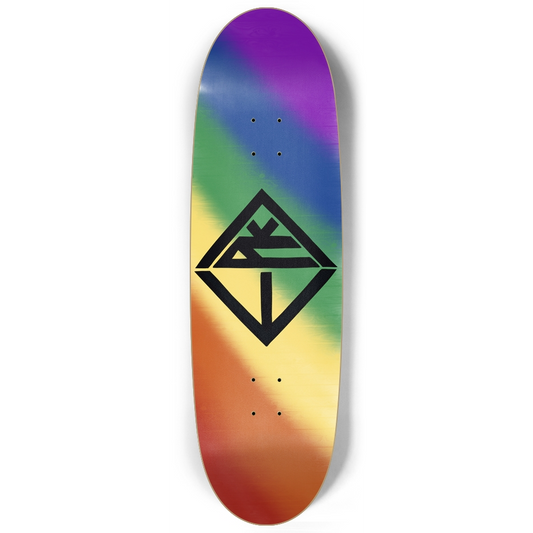 EPK Rainbow egg-shaped skateboard