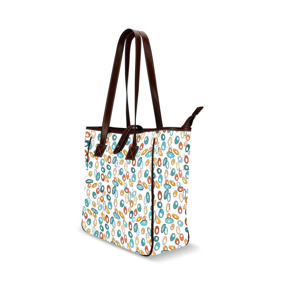 Retro Oval Classic Tote Bag