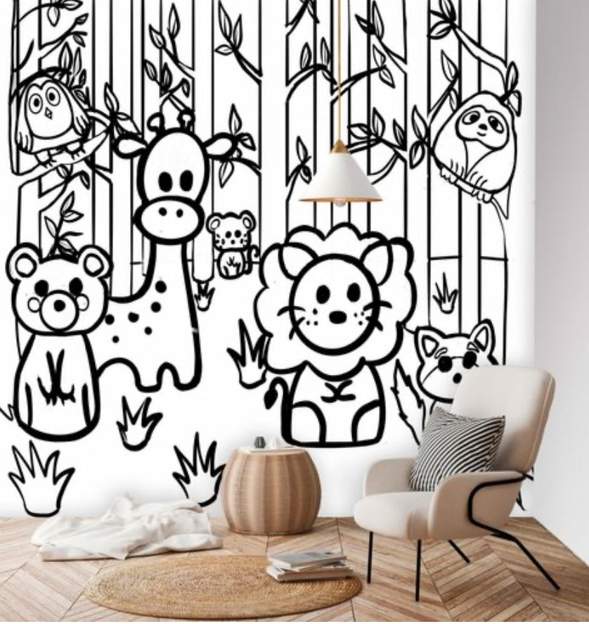 Color my Walls Mural