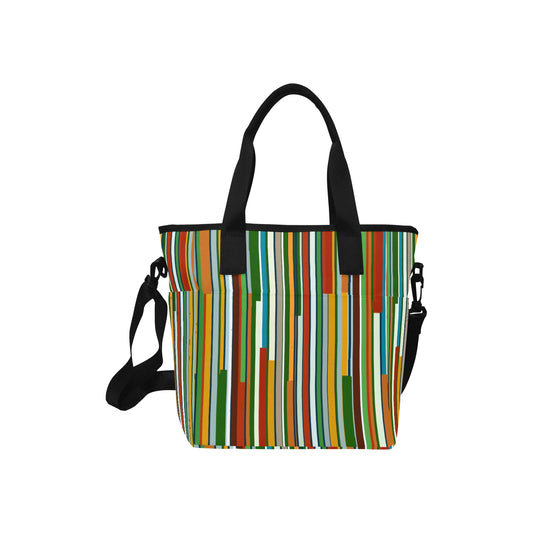 Tote Bag with Shoulder Strap (1724) retro