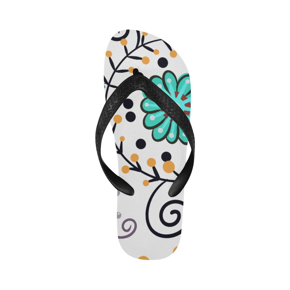 Flip Flops unisex with abstract print