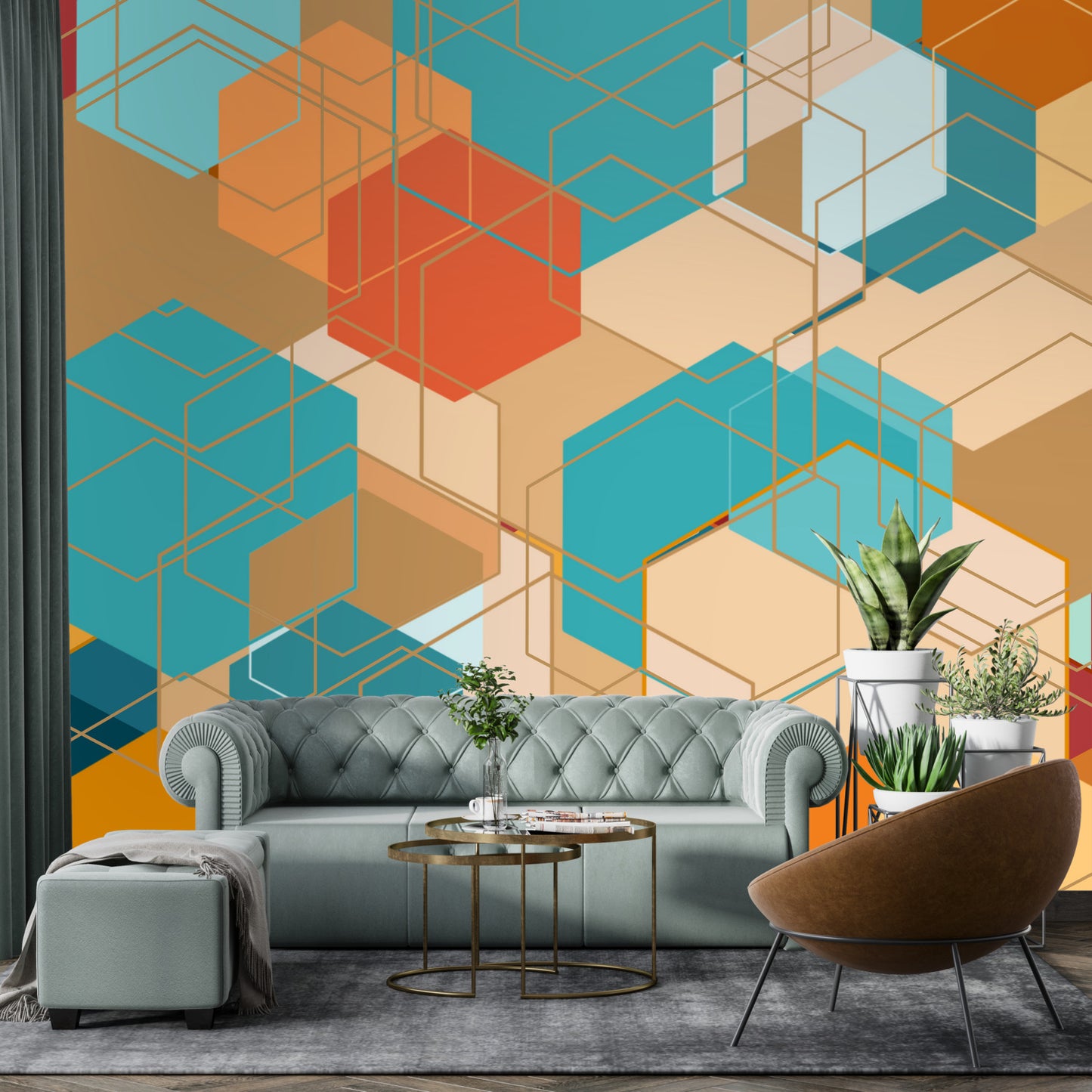 Abstract Wall Murals