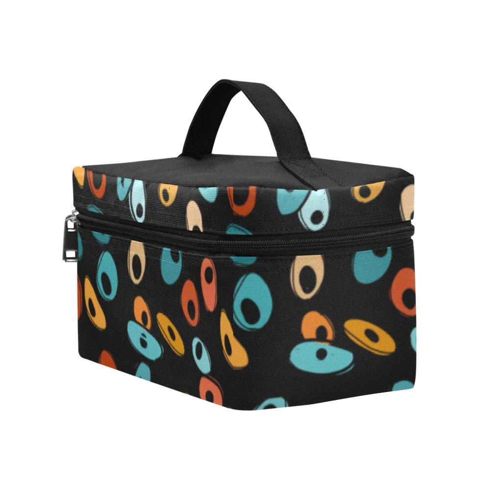 Retro ovals Cosmetic Bag (Large)