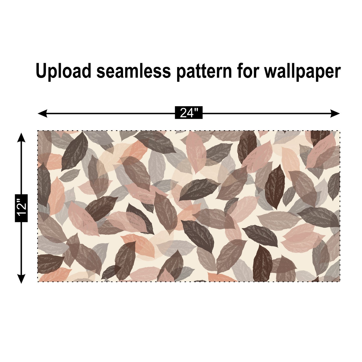 Leaves of Fall Wallpaper Peel and Stick Textured Roll