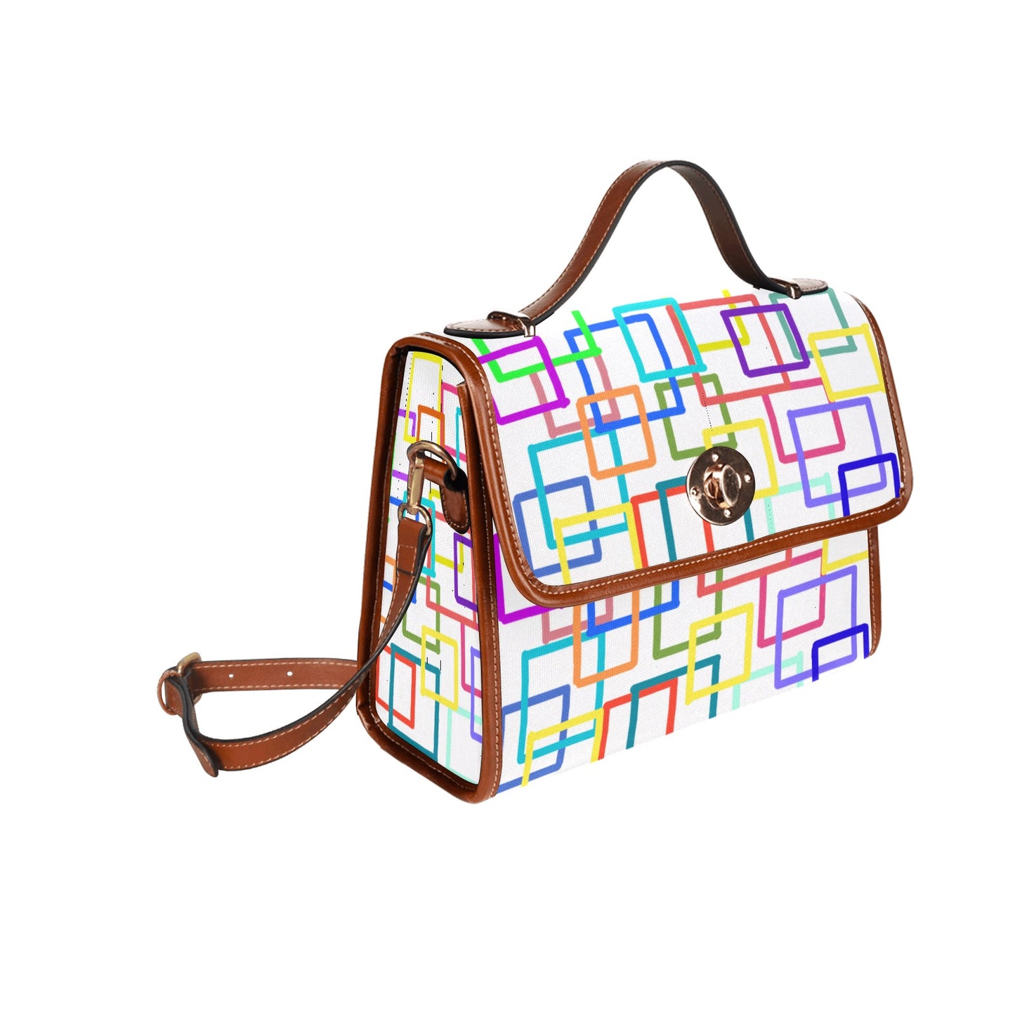 Waterproof Canvas Bag- squares