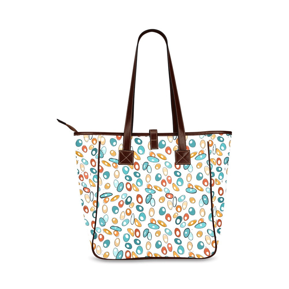 Retro Oval Classic Tote Bag