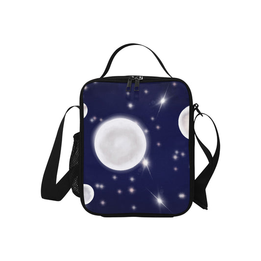 Outer Space Crossbody Lunch Bag for Kids