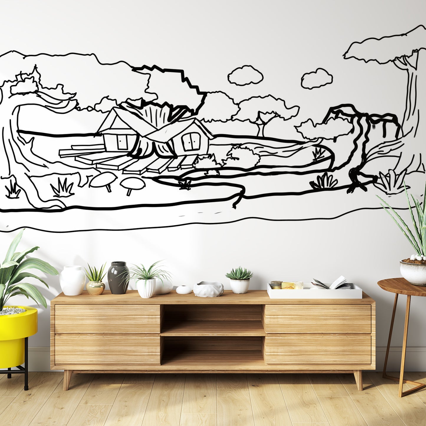 Color my Walls Secret Island Wall Murals