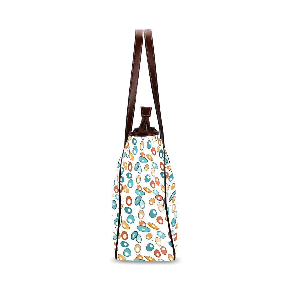 Retro Oval Classic Tote Bag