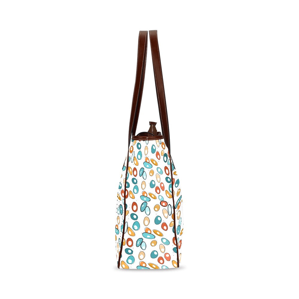 Retro Oval Classic Tote Bag