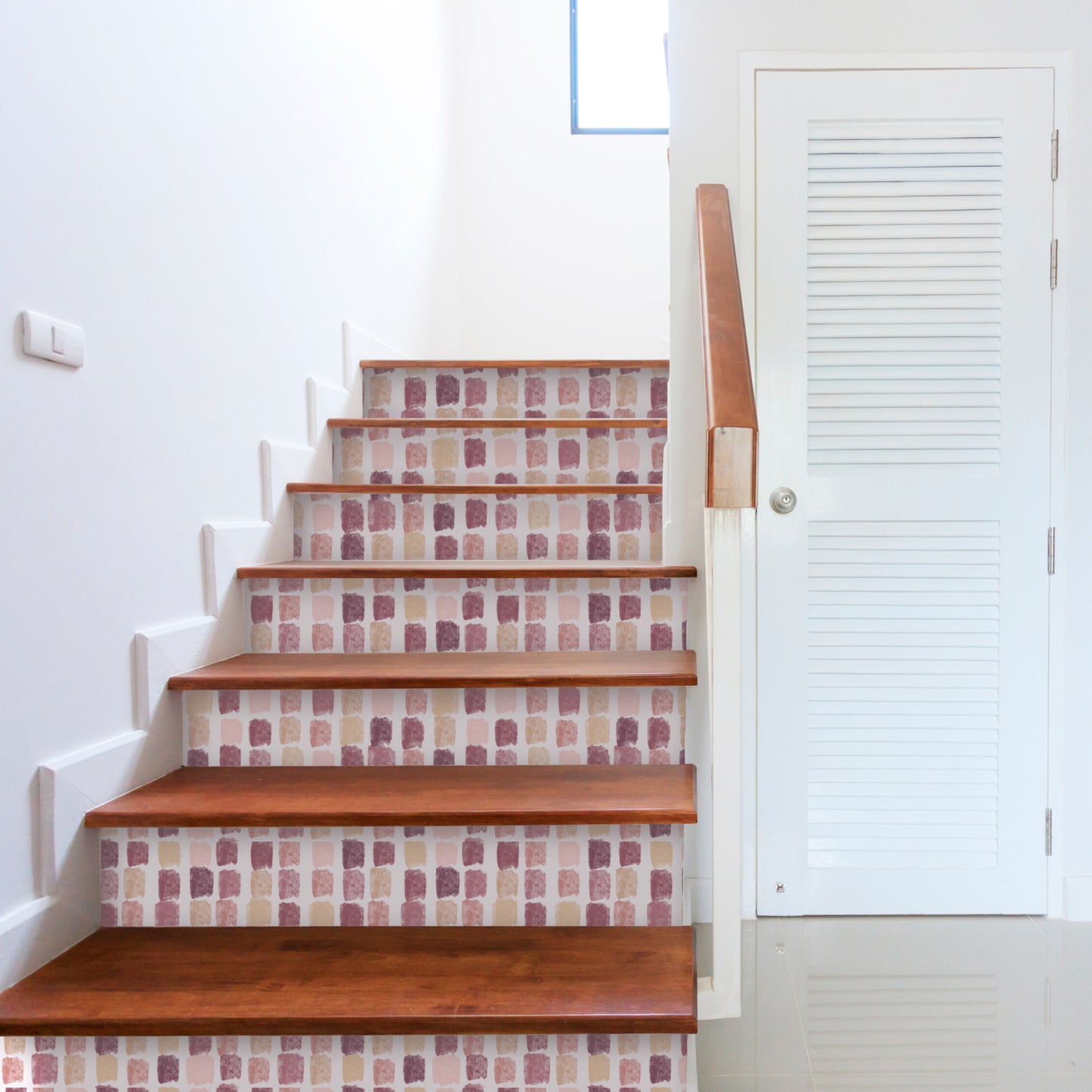 Blots of pinks Peel and Stick Wallpaper Roll