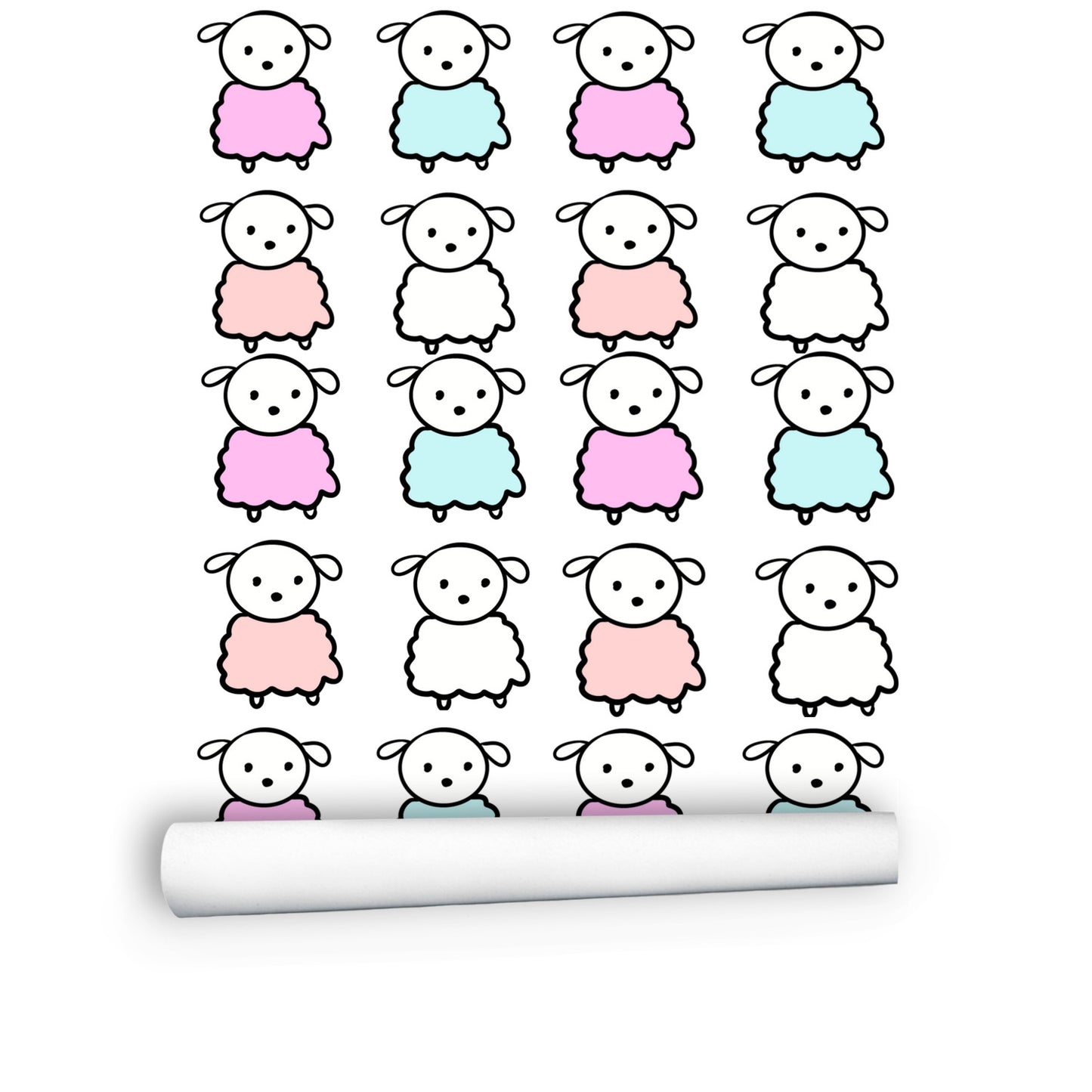 Counting sheep Wallpaper