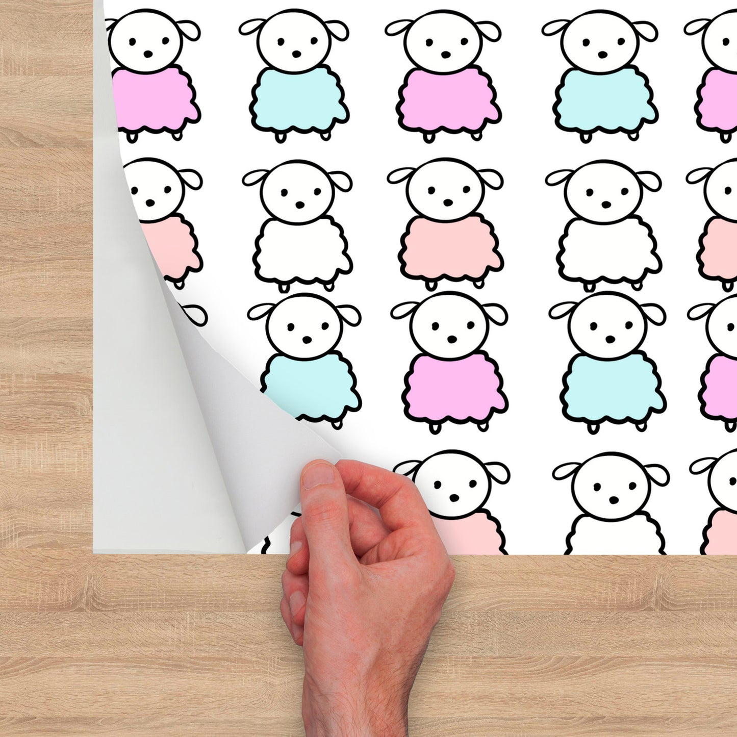 Counting sheep Wallpaper