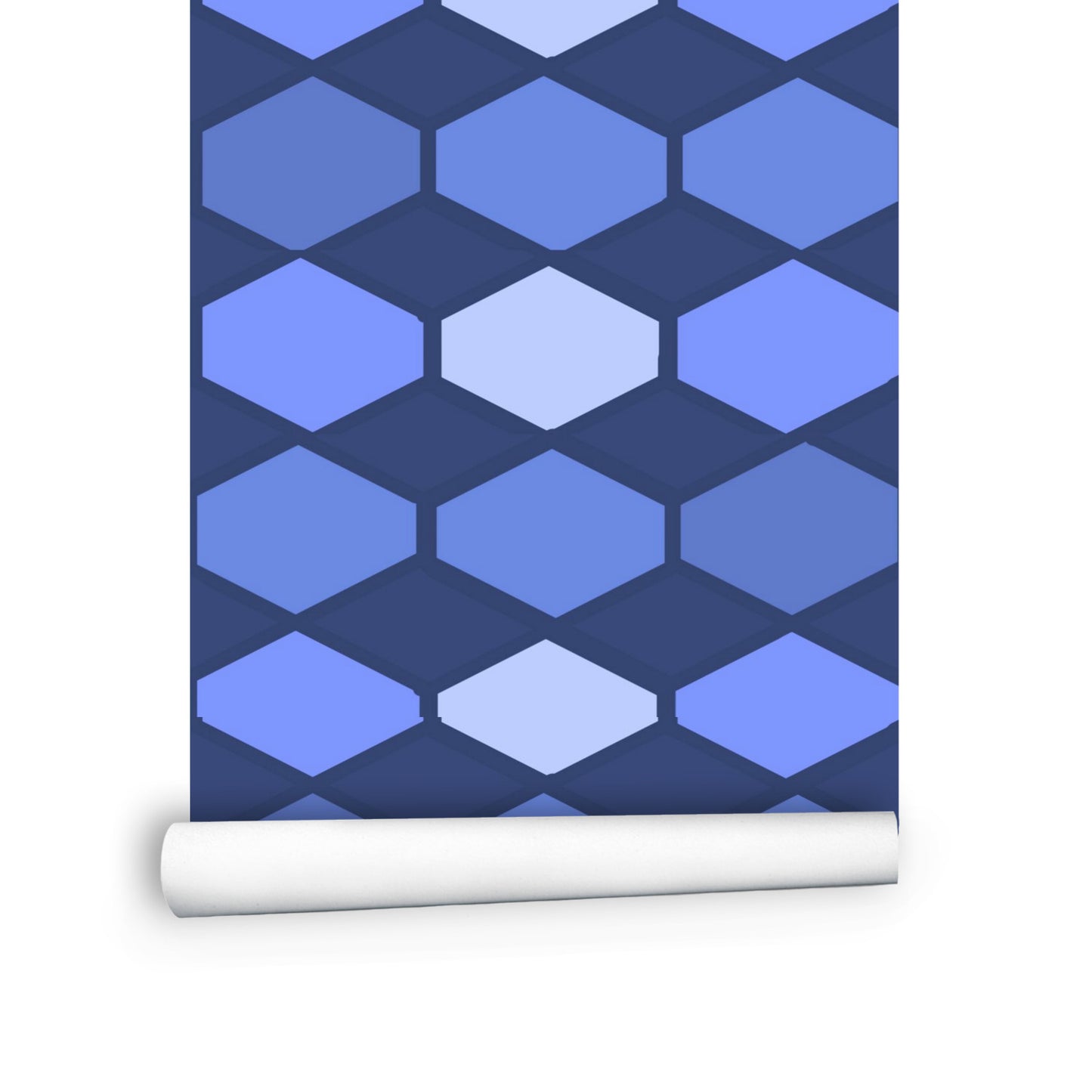 - Wallpaper Panels Blue diamonds sample